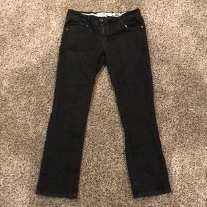 Five four black straight jeans